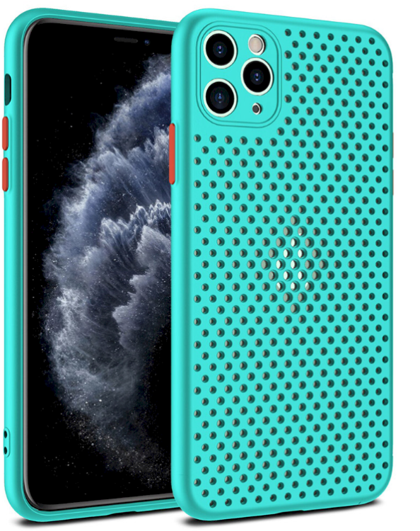 Fusion Breathe Case Силиконовый чехол для Apple iPhone 12 Mini Ментоловый