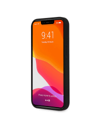 MEHCP13MSIPBK Mercedes Liquid Silicone Case for iPhone 13 Black