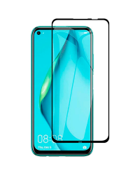 Fusion Full Glue 5D Tempered Glass Защитное стекло для экрана Huawei P40 Lite Черное