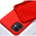 Fusion Elegance Fibre Прочный Силиконовый чехол для Apple iPhone 13 Mini красный