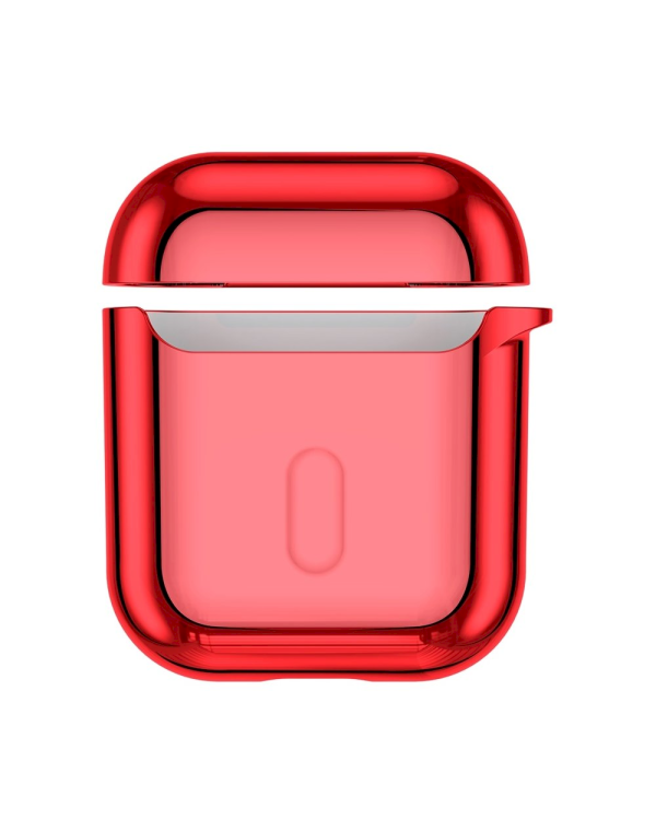 Baseus Shining Hook Силиконовый чехол для наушников Apple Airpods 1 / 2 красный