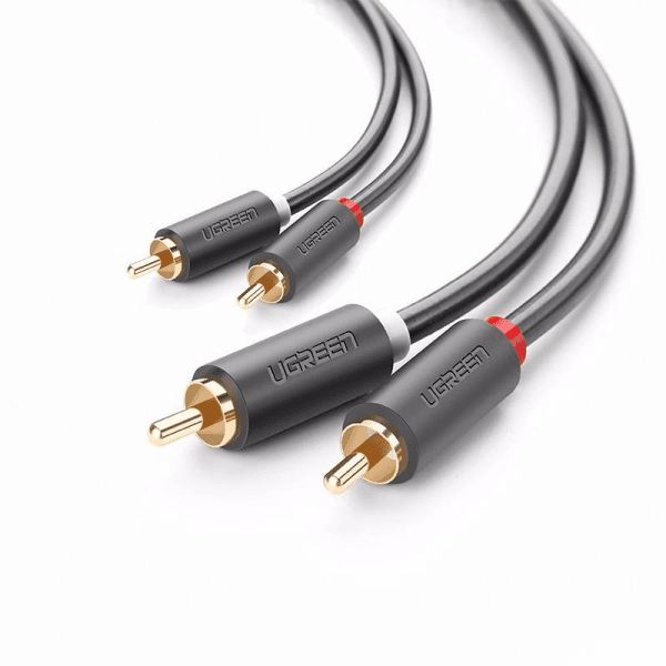 UGREEN 2RCA (Cinch) to 2RCA (Cinch) Cable 1.5m (black)