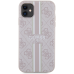 Guess GUHMN61P4RPSP iPhone 11 | Xr różowy|pink hardcase 4G Printed Stripes MagSafe