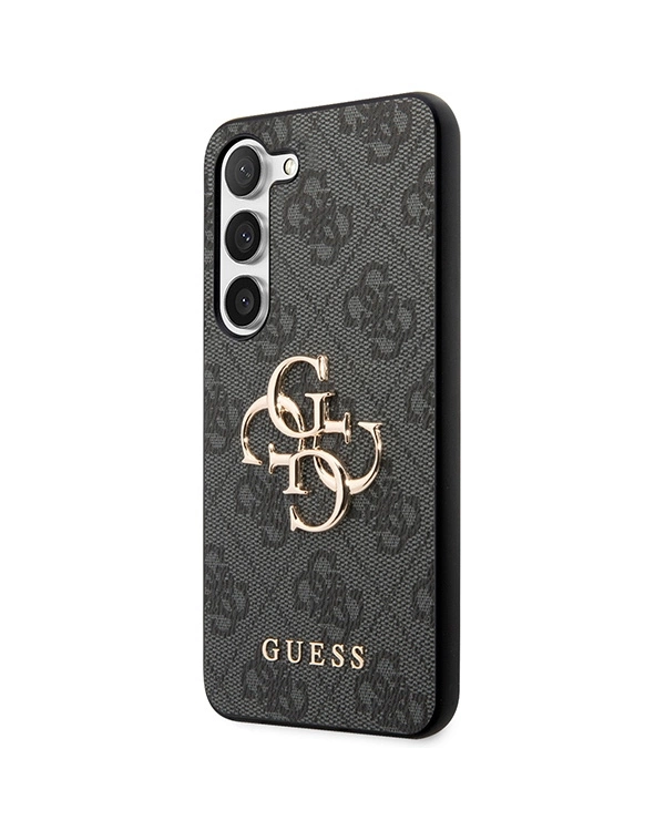 Чехол Guess 4G Big Metal Logo для Samsung Galaxy S24+ - черный