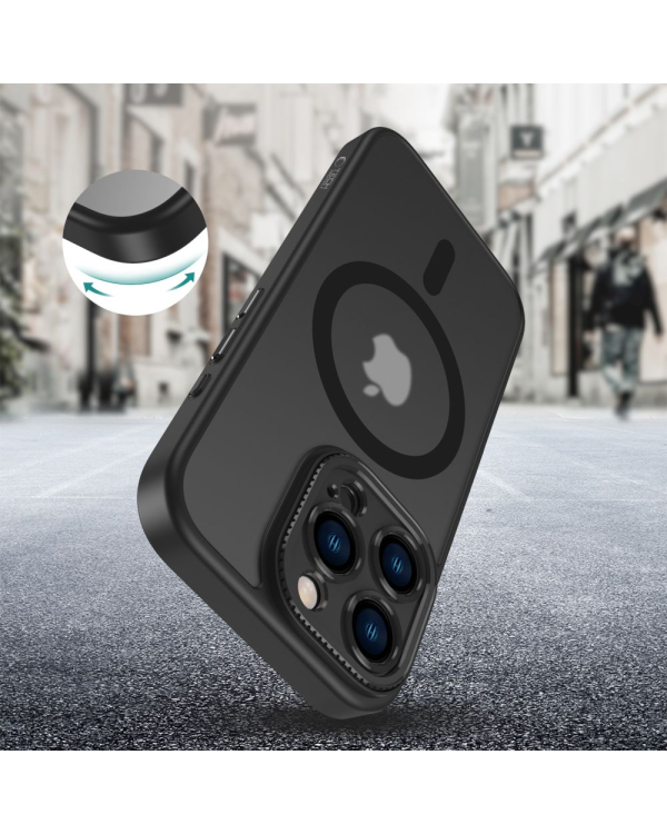 TECH-PROTECT MAGCAM MAGSAFE IPHONE 16 PRO MAX МАТОВЫЙ ЧЕРНЫЙ