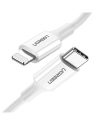 Ugreen MFi cable USB Type C cable - Lightning 3A 0.5 m white (US171)