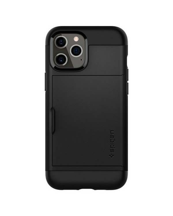Дополнительное изображение книги «Spigen Slim Armor CS iPhone 12|12 Pro 6,1"  czarny|black ACS01707»