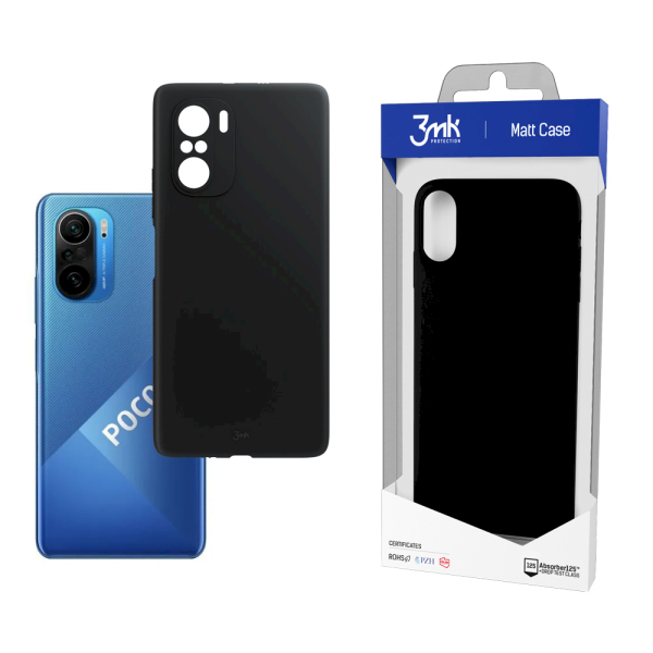 Обложка книги «Xiaomi POCO F3 5G - 3mk Matt Case black»