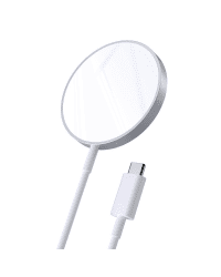 Choetech 15W magnetic Qi wireless charger (MagSafe compatible) white (T517-F)