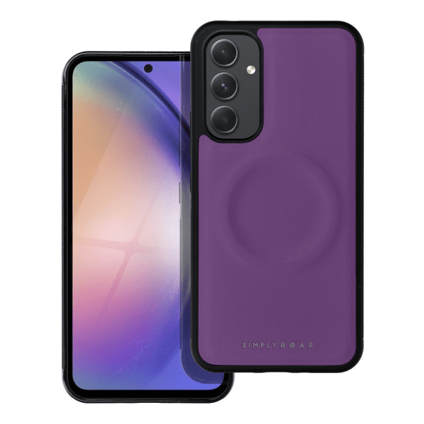 Roar Mag Morning Силиконовый задний чехол для Samsung A546 Galaxy A54 5G фиолетовый