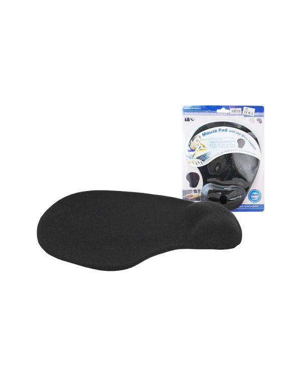 Goodbuy GEL Mouse Pad с ковриком для запястий для дома и офиса | 230 x 190 | черный