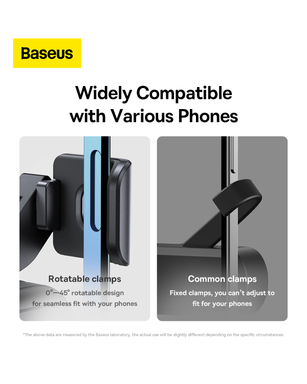 Baseus gravitational Car Phone Holder Lite to Ventilation Grid (black)