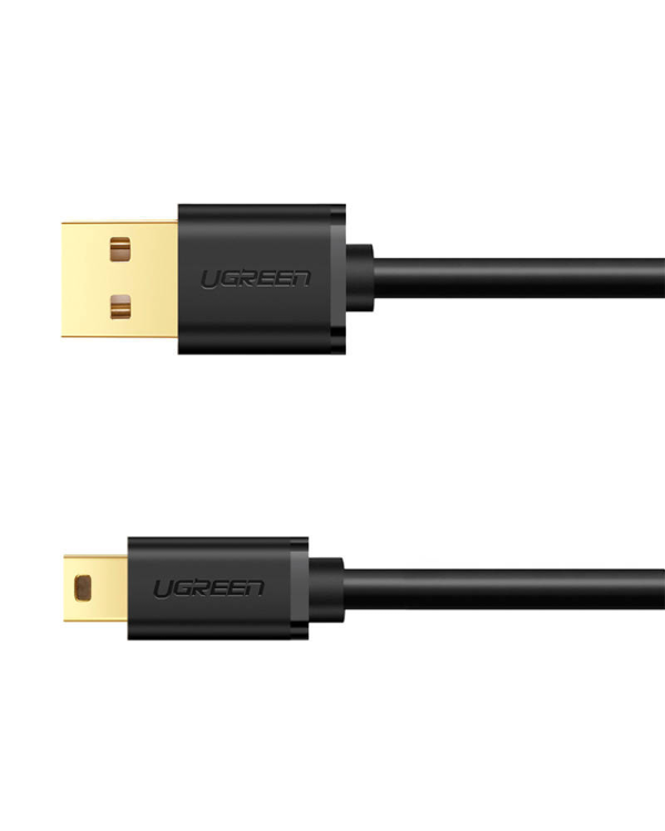 Cable USB 2.0 UGREEN 10355B, male, mini USB, 1m