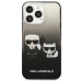 Karl Lagerfeld KLHCP13LTGKCK iPhone 13 Pro | 13 6,1" hardcase czarny|black Gradient Ikonik Karl & Choupette