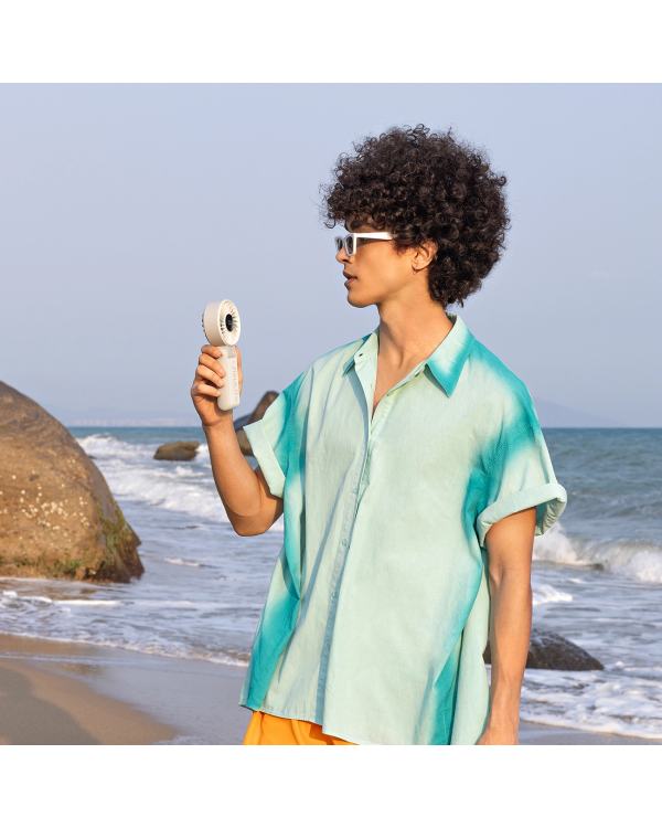 Портативный USB-вентилятор Jisulife Handheld Fan Life7 3600mAh - серый