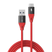 BlitzWolf BW-TC22 USB-C Cable 3A, 20W, 0.9m (red)