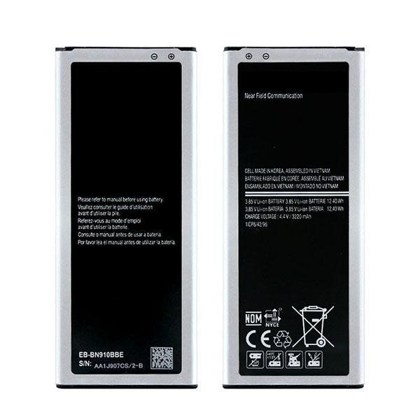 Samsung Replacement EB-BN910BBE Аккумулятор Samsung N910 Note 4 3220 mAh (NO LOGO)