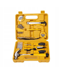 Набор бытовых инструментов DELI TOOLS 18шт|set Yellow