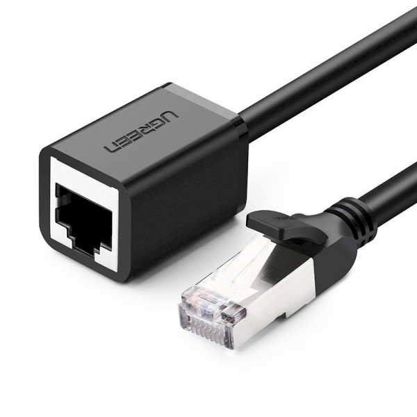 Обложка книги «Ugreen extension cable Ethernet RJ45 Cat 6 FTP 1000 Mbps internet cable 3 m black (NW112 11282)»