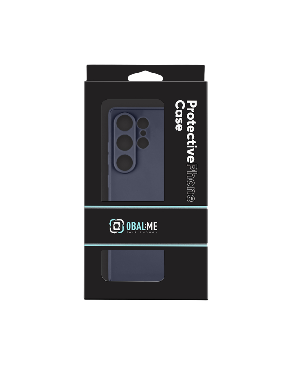 OBAL:ME Matte TPU Cover for Samsung Galaxy S25 Ultra Dark Blue