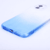 Fusion Gradient case силиконовый чехол для Samsung S901 Galaxy S22 прозрачно - синий