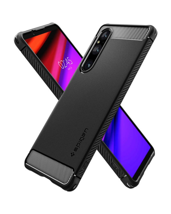 Дополнительное изображение книги «Spigen Rugged Armor Sony Xperia 1 V czarny|black ACS06204»