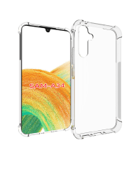 Fusion anti shock 1.5mm силиконовый чехол для Samsung A346 Galaxy A34 5G прозрачный