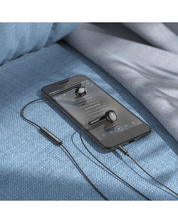 Дополнительное изображение книги «Borofone Earphones BM82 Art music with microphone black»