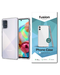Fusion Ultra Clear Series 2 mm Силиконовый чехол для Samsung A715 Galaxy A71 Прозрачный (EU Blister)