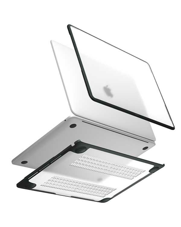 Чехол UNIQ Venture MacBook Air 13" (2018- 2022) черный|midnight black