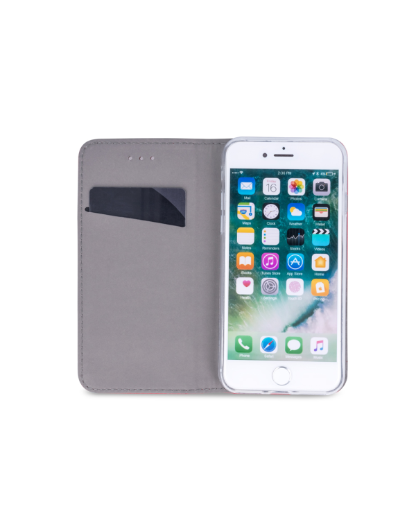 Fusion Чехол-книжка на магните в форме книги бумажник Samsung Galaxy A36|56 5G красный