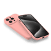 Fusion Softy прочный силиконовый чехол для Apple iPhone 13 розовый