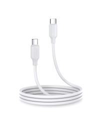 Joyroom cable USB-C - USB-C 480Mb | s 60W 1m white (S-CC060A9)