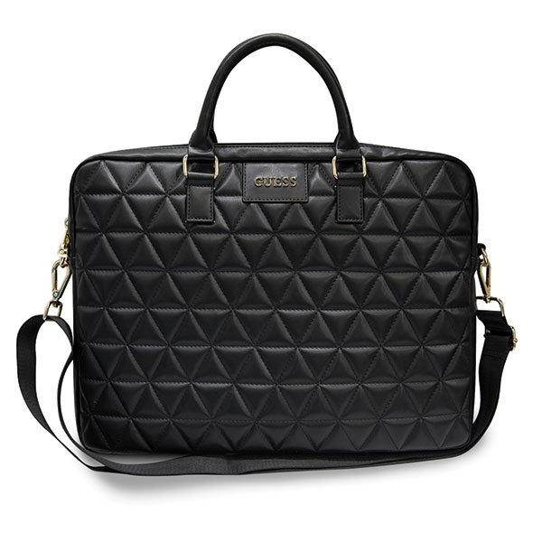 Guess bag for laptop GUCB15QLBK 15" black Quilted
