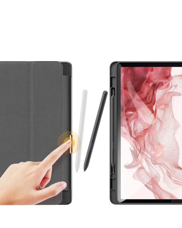 Dux Ducis Trifold magnet case чехол для планшета Samsung X810 | X816 Galaxy Tab S9+ Plus черный