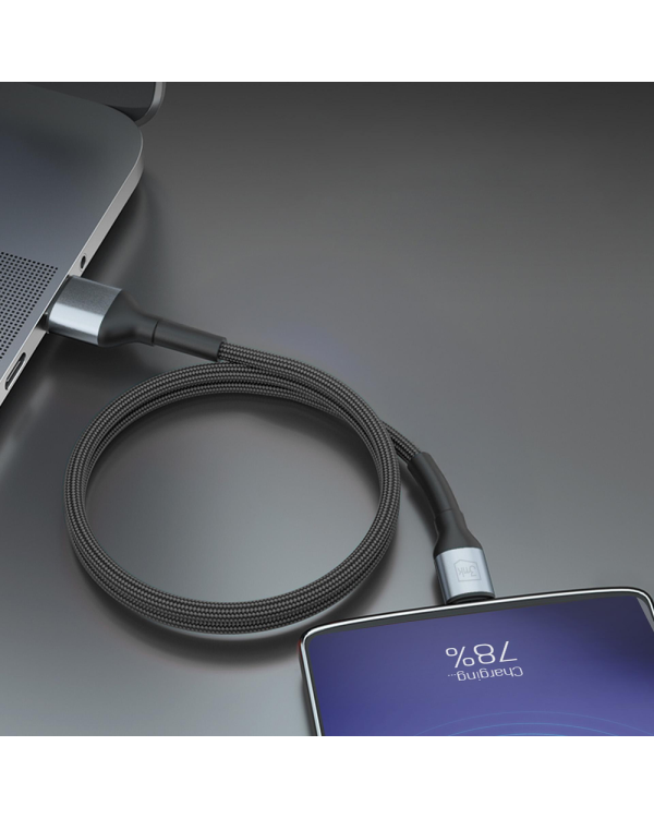 3mk Hyper Cable N-SERIES USB-A | MicroUSB 1m 5V|2.4A 12W | черный