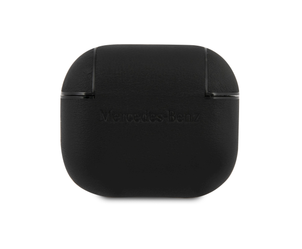 MEA3CSLBK Mercedes Leather Case for AirPods 3 Black