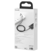 Baseus Tungsten Gold Cable USB to iP 2.4A 1m (черный)