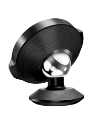 Baseus SUER-F01 Small Ears Vertical Magnetic Holder Genuine Leather Black