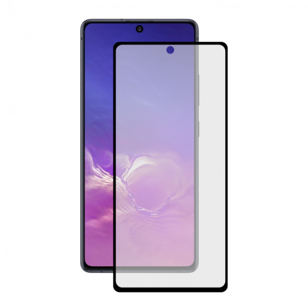 Fusion Full Glue 5D Tempered Glass Защитное стекло для экрана Samsung G770 Galaxy S10 Lite / A915 Galaxy A91 Черное