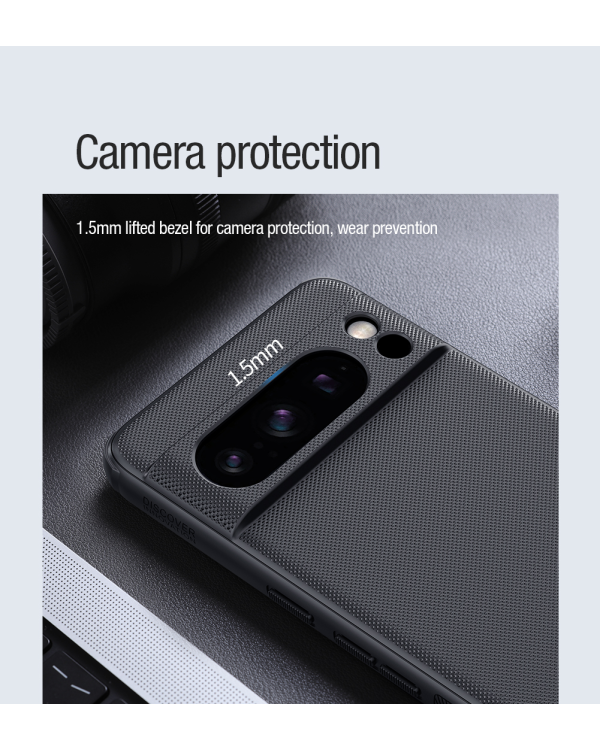 Дополнительное изображение книги «Магнитная задняя крышка Nillkin Super Frosted PRO для Google Pixel 8 Pro Black»