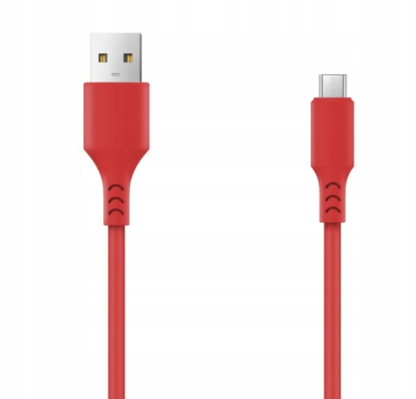 Setty кабель USB- USB-C 1,8 м 2A красный