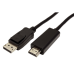 Кабель Fusion DisplayPort-HDMI, 1 м, черный