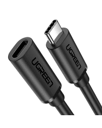 UGREEN USB Type C 3.1 Gen2 Male to Female Cable Nickel Plating 1m (Black)