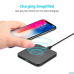 Дополнительное изображение книги «Wireless Induction Charger QI Universal Fast Charge - T-511 Square BLACK (min. 2A)»