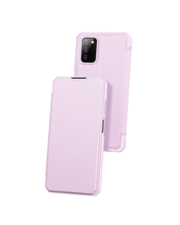 DUX DUCIS Skin X Bookcase type case for Samsung Galaxy A03s pink