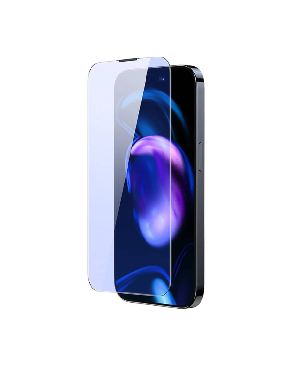 Baseus Crystal Tempered Glass Anti-blue light and Dust-proof 0.3mm for iPhone 14 Pro Max (2pcs)