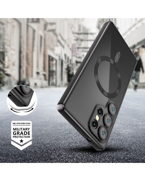 Дополнительное изображение книги «TECH-PROTECT MAGFLEX MAGSAFE GALAXY S25 ULTRA SHINY BLACK»