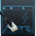 Дополнительное изображение книги «Ugreen cable internet network cable Ethernet patchcord RJ45 Cat 6 UTP 1000Mbps 1m black (20159)»