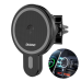 Обложка книги «Dudao magnetic car phone holder wireless Qi charger 15 W (MagSafe compatible for iPhone) black (F13)»